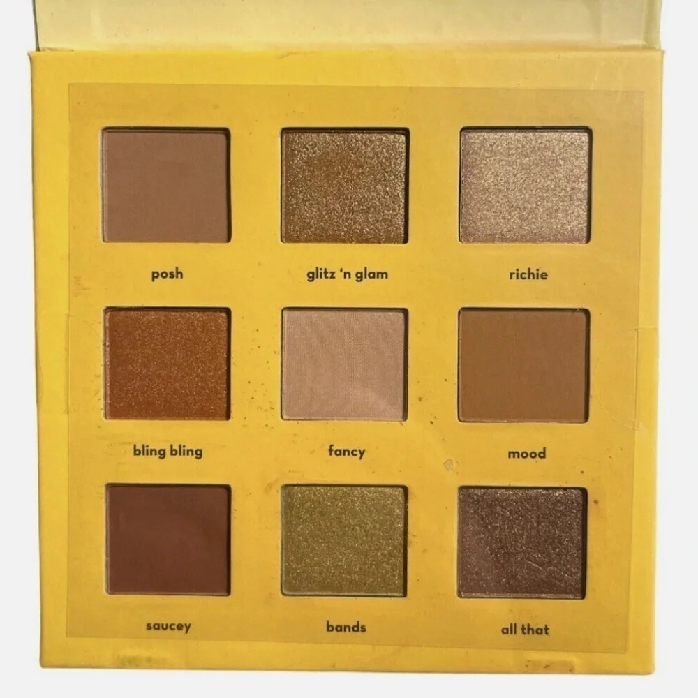 The Creme Shop DRIPPIN' 9 color Eyeshadow Palette Ultra Pigmented - Multi-Finish